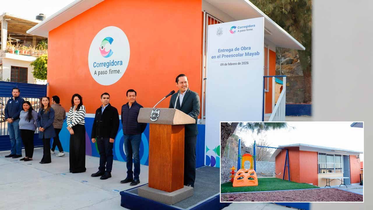 Corregidora invierte en preescolar Mayab de El Paraíso