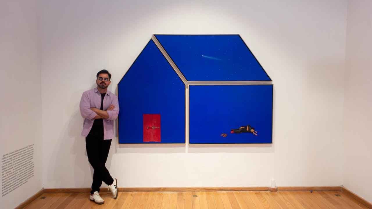 Inaugura exposición en el MACQ el artista sinaloense Hugo Lugo