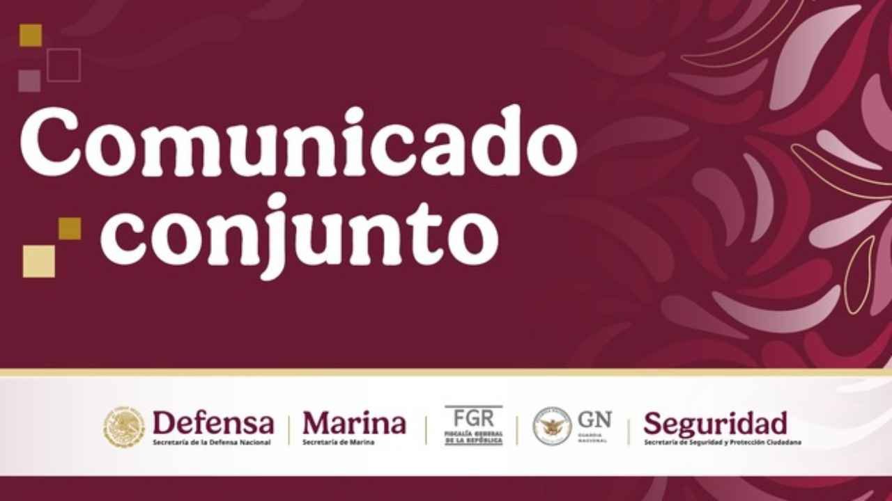 El Gabinete de Seguridad del Gobierno de México informa acciones relevantes del 02 de marzo de 2026