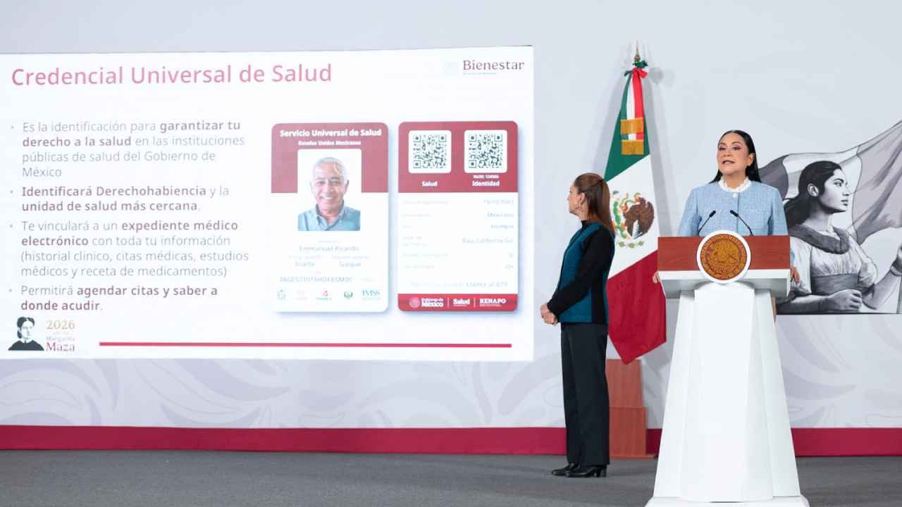 En abril inicia credencialización del Servicio Universal de Salud; “va a permitir un mejor sistema de salud”: Presidenta Claudia Sheinbaum