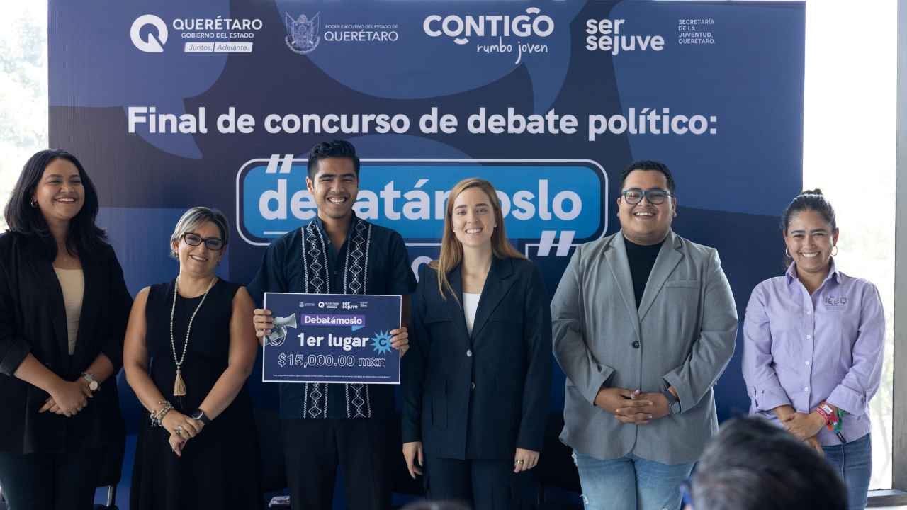 Invita SEJUVE a participar en Debatámoslo 2026