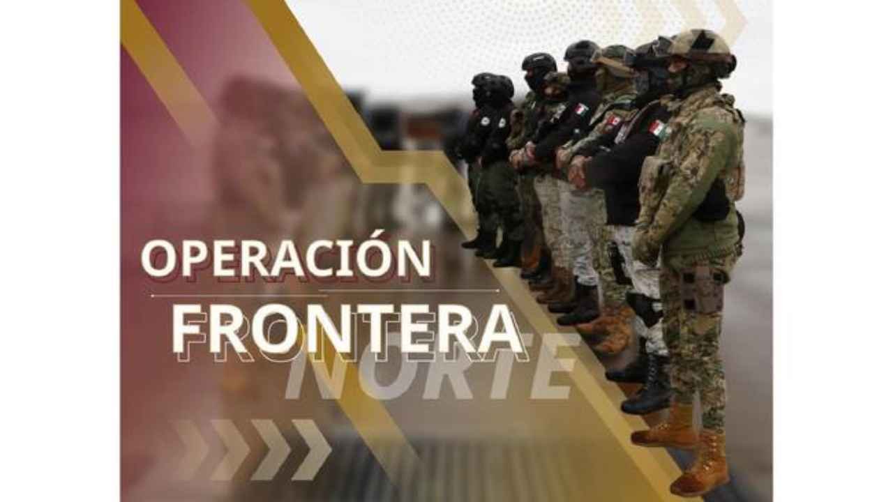 El Gabinete de Seguridad del Gobierno de México informa los resultados obtenidos de la “Operación Frontera Norte” del día 5 de marzo de2026