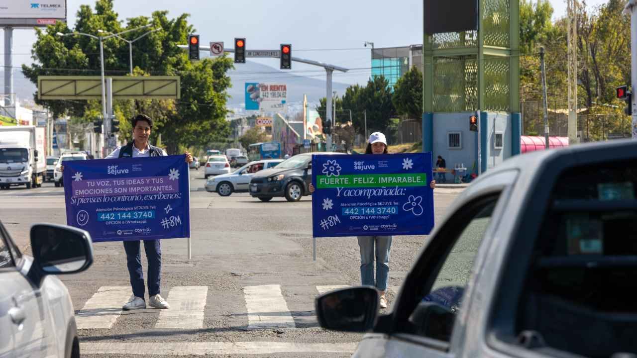 Impulsa SEJUVE campaña por la salud mental de las mujeres
