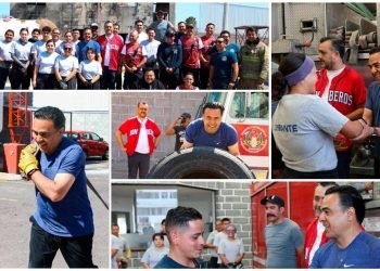 Luis Nava reconoce labor de bomberos en Querétaro