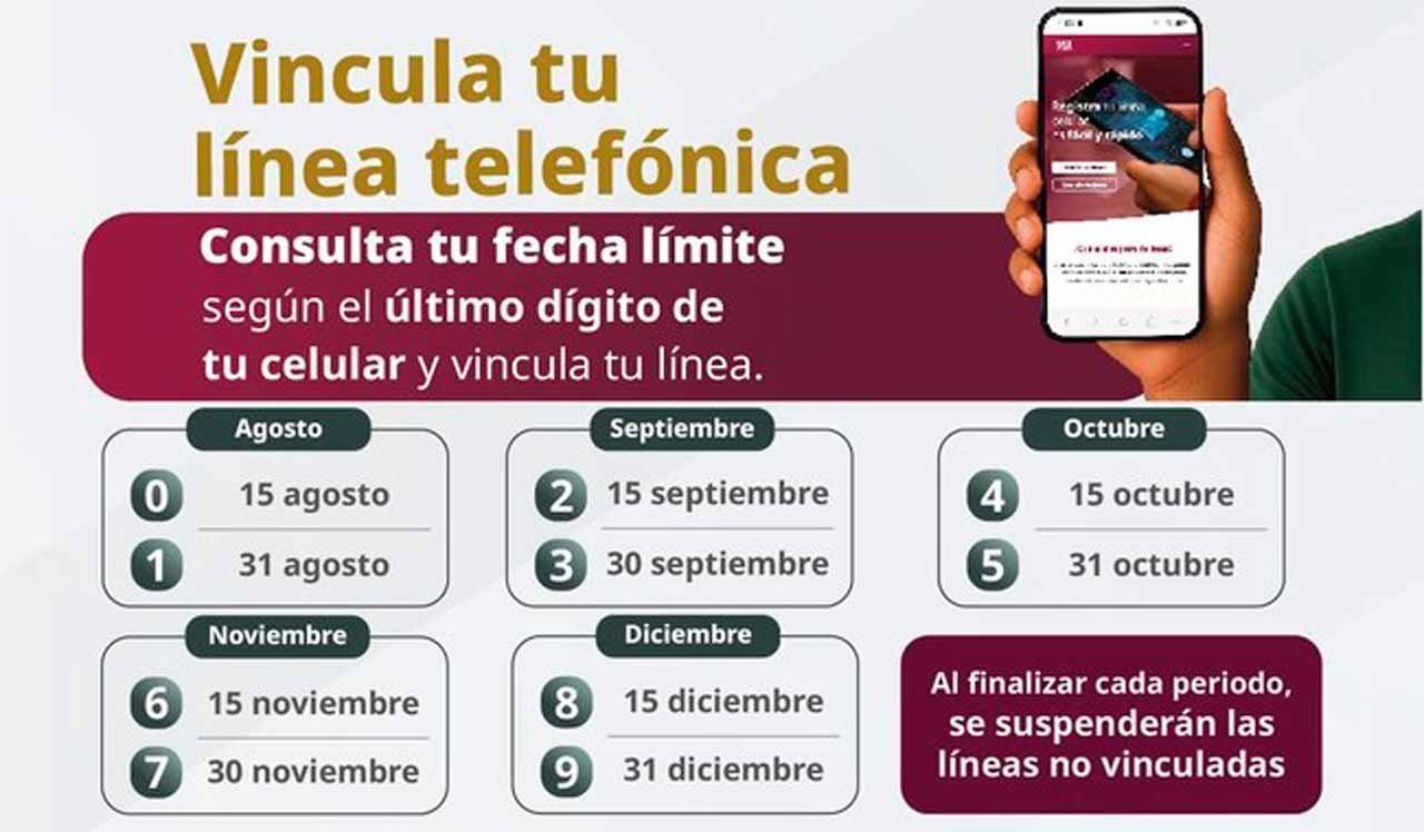 Extienden el plazo para registrar la línea telefónica con el CURP, ¿hasta cuándo?